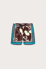 ZARA СТРУЯЩИЕСЯ ШОРТЫ С ПРИНТОМ — LIMITED EDITION, С ПРИНТОМ