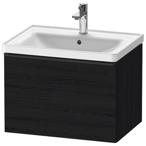 Duravit D-Neo DE425401616 Тумбочка подвесная 440x634x452, 1 ящик, цвет: Black Oak