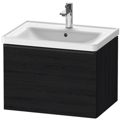 Duravit D-Neo DE425401616 Тумбочка подвесная 440x634x452, 1 ящик, цвет: Black Oak фото
