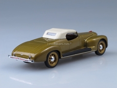 ZIS-101A Sport closed top canvas roof 1:43 Nash Avtoprom