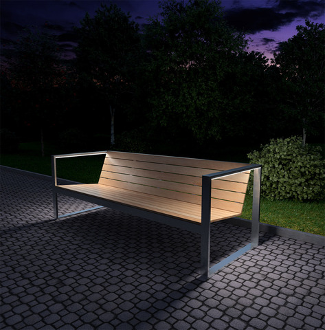 Диван OUTDOOR  с подсветкой