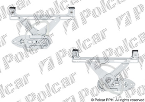 3202PSG7 Стеклоподъемник Ford C-Max I (DE), Focus II (DA), Kuga (DR) и Volvo V50 (MW) задний левый электрический без мотора