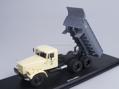 KRAZ-256B1 Tipper beige-gray 1:43 Start Scale Models (SSM)
