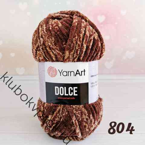 YARNART DOLCE 804, Коричневый