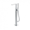 TOTO Jewelhex TBG02306R Смеситель для ванны, 113x374x876мм, отдельностоящий с ручным душем, Active Wave, цвет: хром