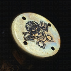 The Bullet Mech Mod V2 Juma military green & naval brass