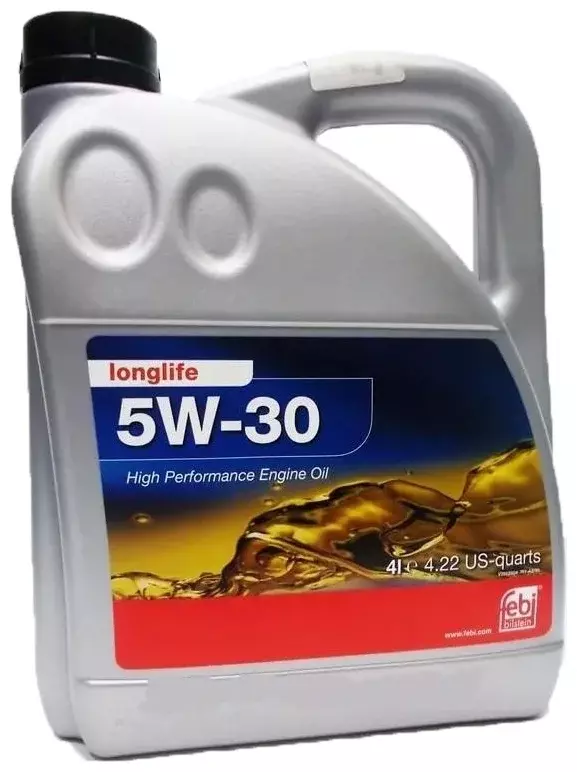 Синтетическое моторное масло Febi Longlife 5W-30, 4 л