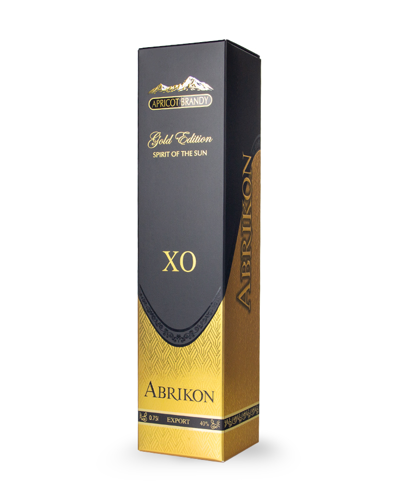 Подарочная коробка Abrikon ХО 0,75л.