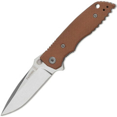 Фото Нож складной Fantoni, HB-01, William (Bill) Harsey Design, FAN/HB01SwGr, сталь CPM-S30V, рукоять стеклотекстолит G-10, Desert