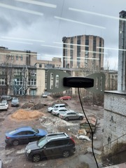 ТВ АНТЕННА КОМНАТНАЯ DVB-T2 ПАССИВНАЯ ТРИАДА-3104 БАБОЧКА СЕРАЯ С КАБЕЛЕМ 2 МЕТРА