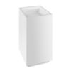 Gessi Rettangolo 37521#521 Раковина напольная 42х42см, слив в пол, с донным клапаном и сифоном, цвет: матовый белый