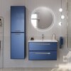 Cezares ECO-CER-800-2C-SO-GR-P Тумба под раковину, цвет: графит