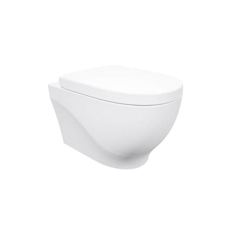 Creavit Mare MA321-11CB00E-0000 Унитаз подвесной, цвет: белый