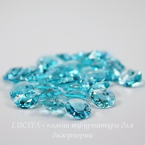 6428 Подвеска - Rivoli  Сваровски Light Turquoise (8 мм)