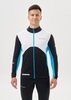Мужской тренировочный лыжный костюм Nordski Pro 2.0 white-black-light blue - 4