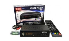 Спутниковый ТВ ресивер World Vision FOROS COMBO (DVB-T2/S/S2/C)