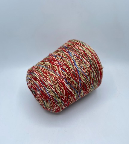 Бобинная пряжа, Flower print, 410м. 75% Меринос, 25% Полиамид, Мультиколор(20/279), 37349