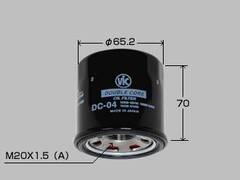 Фильтр  масляный  VIC  Double Core  DC-04 (C-224)