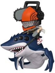 Фигурка Funko POP! Rides Chainsaw Man Reze Chainsaw Man & Beam