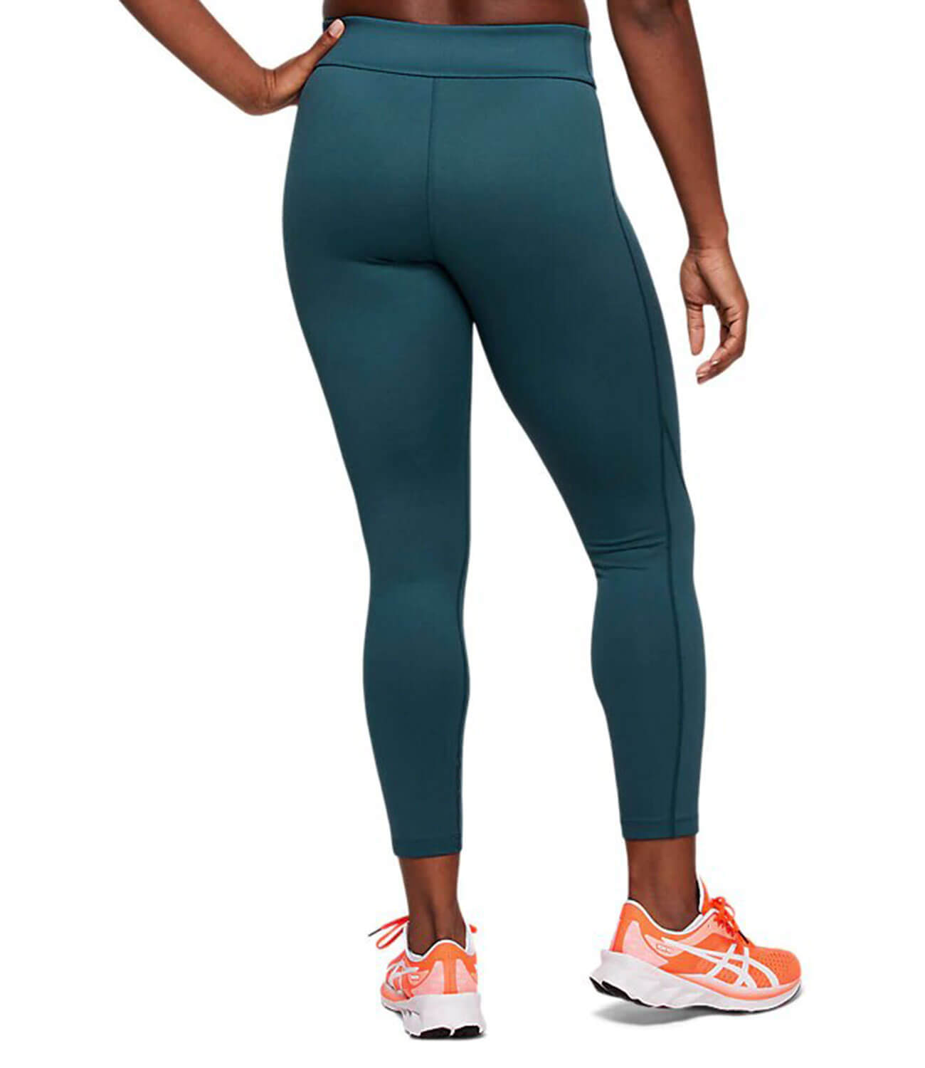 Asics Esnt 7/8 Tight беговые тайтсы женские синие - 2
