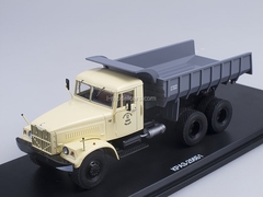 KRAZ-256B1 Tipper beige-gray 1:43 Start Scale Models (SSM)