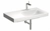 Geberit Xeno2 500.535.01.1 Раковина с полкой, 90x48см, белый / Специальное керамическое покрытие KeraTect