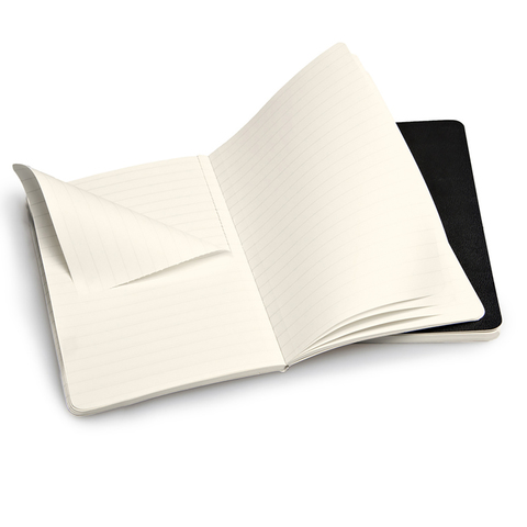 Набор 2 блокнота Moleskine Volant Pocket, цвет черный, в линейку