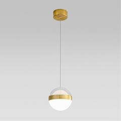 5036/12L L-VISION ODL24 511 ант.бронза/прозрачн/молочный/металл/акрил Подвес LED 12W 4000K 600лм RONI