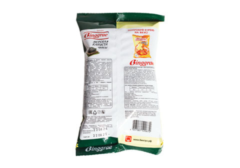 Чипсы Binggrae морская капуста, 40г