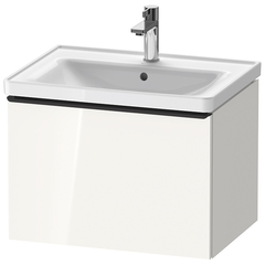 Duravit D-Neo DE425402222 Тумбочка подвесная 440x634x452, 1 ящик, цвет: белый высокоглянцевый фото