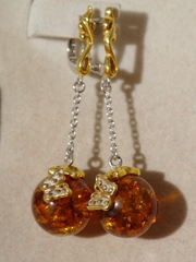 Ярра ( серьги из серебра)