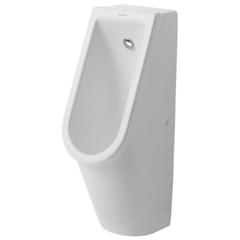 Duravit Starck 3 827250007 Писсуар 300х245 мм подача воды сзади, безободковый, с креплением, цвет белый (с мушкой