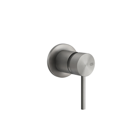 Gessi 316 54019#239 Внешняя часть встраиваемого смесителя, на 1/2", 1 источник, цвет: steel brushed