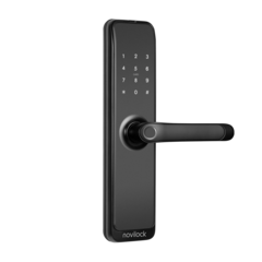 Врезной электронный дверной замок Smart Fast BLACK Novilock v.4213