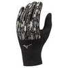 Mizuno Windproof Glove перчатки утепленные черные-белые - 1