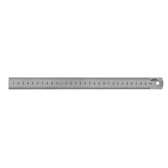 Линейка 1000х30х1,0мм Шкала 0,5/1,0мм (Сталь, цв. маркировка) Kinex K-Met 1022-02-100