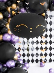 Шар "Чёрная кошка" 1 шт. (48 х 36 см)