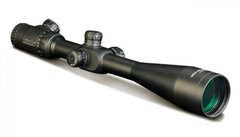 Оптический прицел Konuspro F-30 6-24x52, FFP, 30мм, SF, Modified 1/2 Mil-Dot с уровнем, подсветка красная/голубая, 0.1 MIL, 810г
