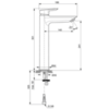 Ideal Standard Tesi A6575AA Смеситель для раковины-чаши