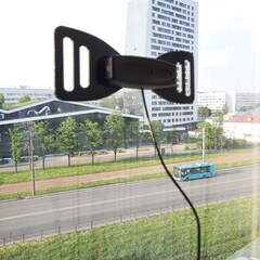 ТВ АНТЕННА КОМНАТНАЯ DVB-T2 ПАССИВНАЯ ТРИАДА-3104 БАБОЧКА ЧЕРНАЯ С КАБЕЛЕМ 5 МЕТРОВ
