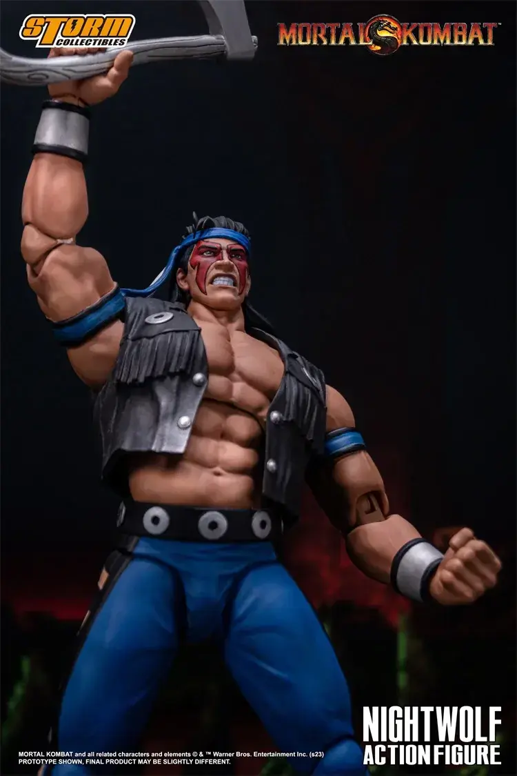 Фигурка Ночной Волк масштаб 1/12 Мортал Комбат Storm Collectibles