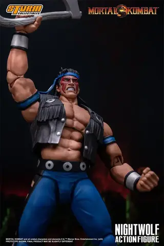 Фигурка Ночной Волк масштаб 1/12 Мортал Комбат Storm Collectibles