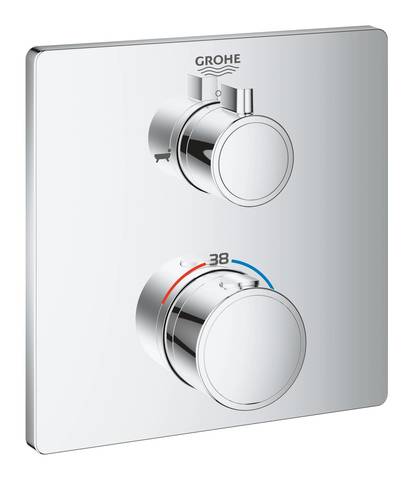 GROHE Grohtherm 24080000 Термостат для душа встраиваемый на 2 потребителя