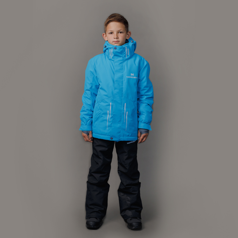 Nordski Jr Extreme горнолыжная курткадетская blue - 8