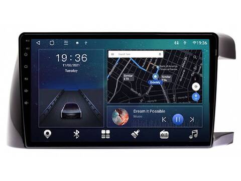 Магнитола Toyota Wish (2003-2008) Android 11 3/32GB QLED DSP 4G модель TO-383TS18