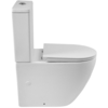 BelBagno Sfera-R BB2141CPR/BB902SC Унитаз-компакт безободковый, цвет: белый