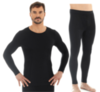 BRUBECK COMFORT WOOL мужской комплект термобелья черный - 1