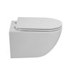 Cezares CZR-38088-49-TH-TOR/SC Унитаз подвесной безободковый с сиденьем, цвет: белый
