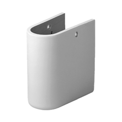 Duravit Starck 3 865150000 Полупьедестал для раковин (030065,030060,030055,030410,030480,030470,033213) 170х285 мм, цвет белый фото