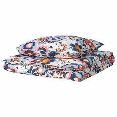 Комплект постельного белья IKEA HONSGULLORT (ХОНСГУЛЛОРТ), Односпальный, Разноцветный, 150x200, 50x80 см